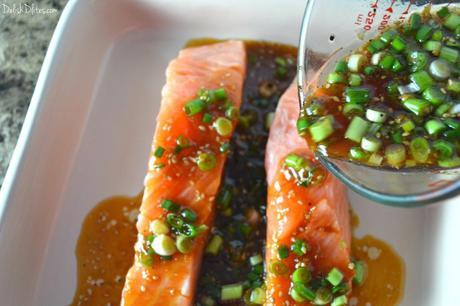 Sesame Ginger Salmon | Delish D'Lites