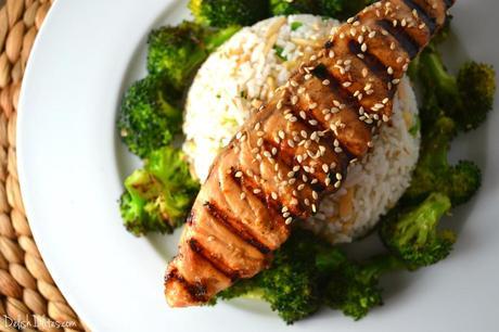 Sesame Ginger Salmon | Delish D'Lites