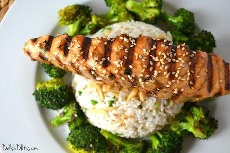 Sesame Ginger Salmon | Delish D'Lites