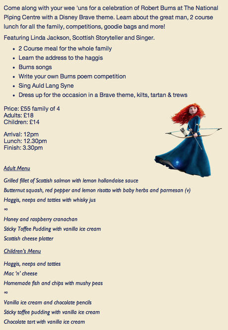 What's On - Burns Night