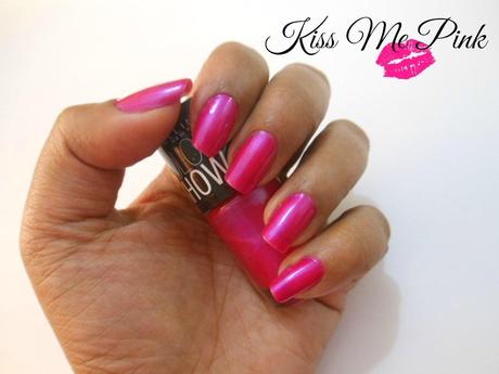 On My Nails : Maybelline Color Show Kiss Me Pink