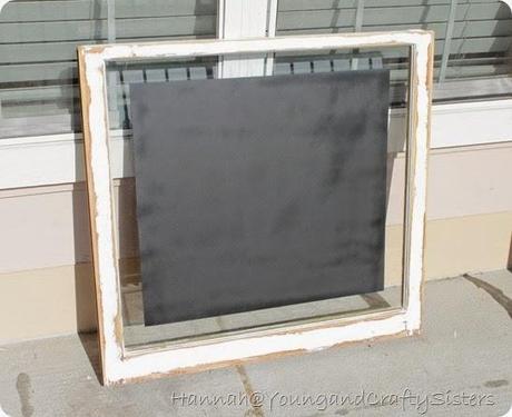 Window Pane Chalkboard 2