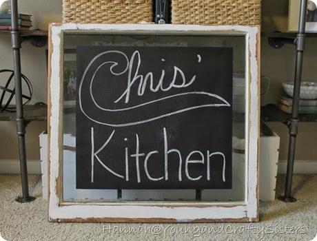 Window Pane Chalkboard 4