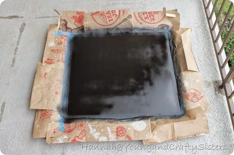 Window Pane Chalkboard 1