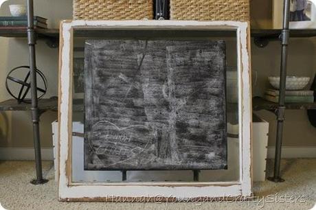 Window Pane Chalkboard 3