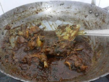 No-Bake Karachi Karahi /Kadhai Meat #StreetFood #Spicy #Mutton