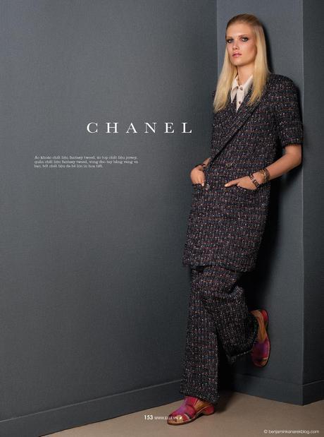 Yulia Terenti in Chanel © Benjamin Kanarek