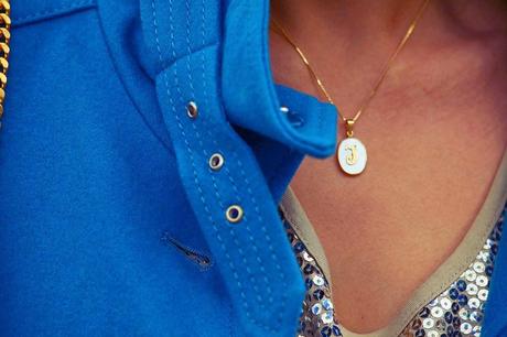 Top - Michael Kors, Skirt - Rachel Roy, Shoes - Dolce Vita, Bracelet - Crazy & Co.,  Coat - Kenneth Cole Tanvii.com