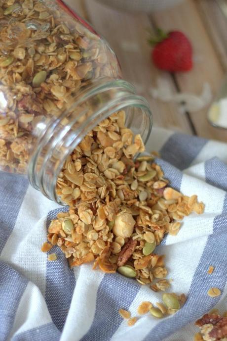 Coconut Macadamia Granola