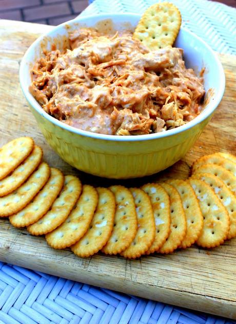 Buffalo Chicken and Bleu Cheese Dip recipe