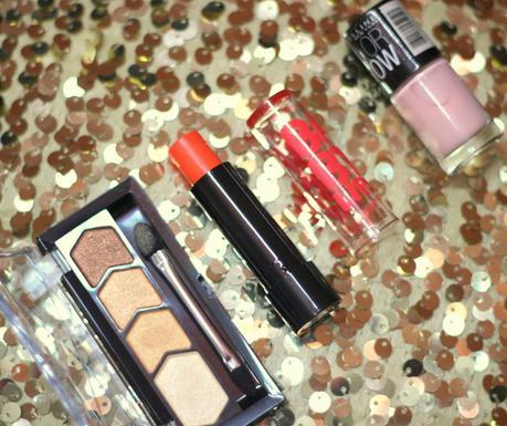 SSU Beauty Buys | Maybelline Diamond Glow Eye Shadow, Electro Pop Oh Orange and Color Show Nail Polish in Constant Candy