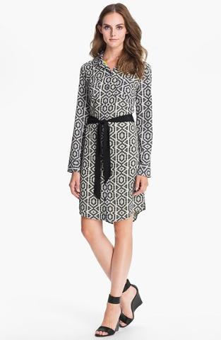 Vince Camuto - Print Shirtdress