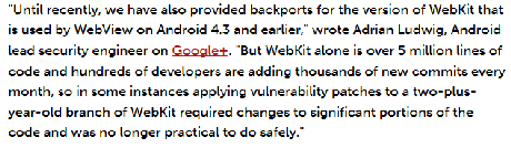 Google defends policy that leaves most Android devices unpatched