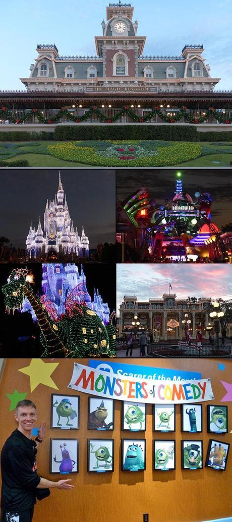 The Magic Kingdom Park collage