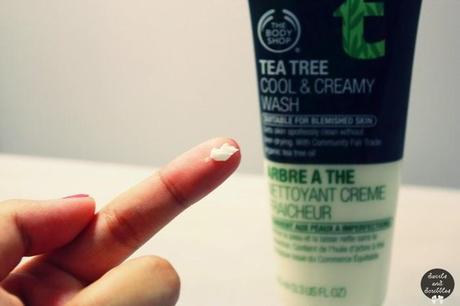 Product Review: Tea Tree Cool & Creamy Wash From The Body Shop