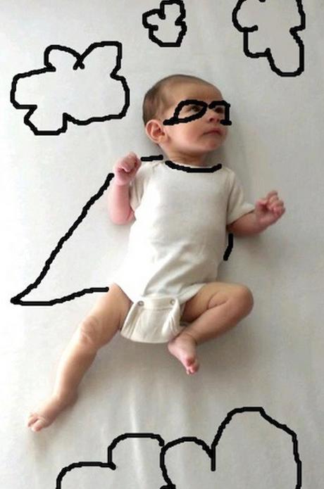 Top 10 Funny Baby Portrait Doodles