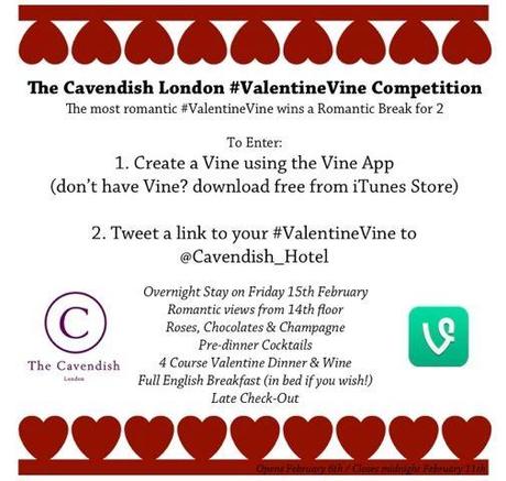 cavendish hotel valentines day