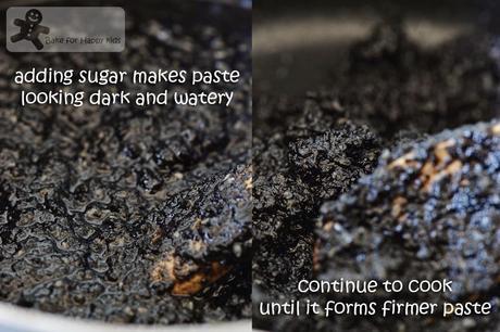 Black Sesame Steamed Buns 黑芝麻包 with Homemade Black Sesame Paste