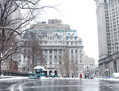 NYC Winter, City Hall New York