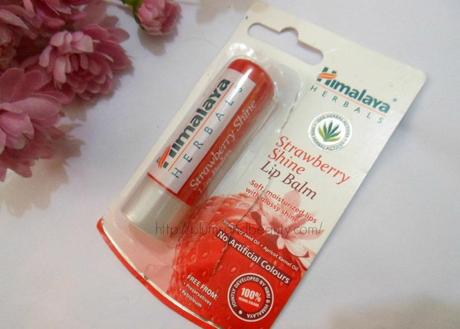 Himalaya Herbals Strawberry Shine Lip Balm Review