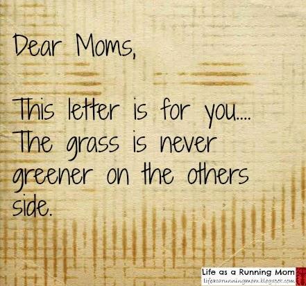 An open letter to all moms