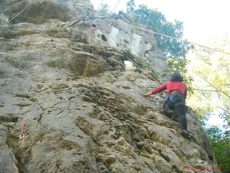 Rock Climbing in Sagada