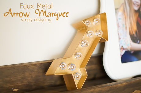 Faux-Metal-Arrow-Marquee