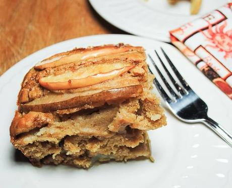 Naturally Sweet Apple Pear Snack Cake