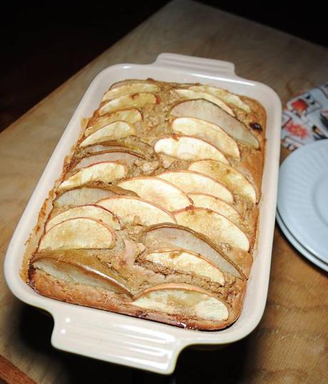 Naturally Sweet Apple Pear Snack Cake