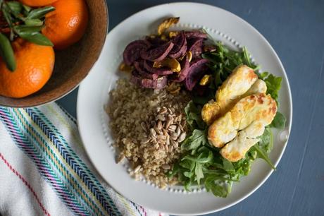 Curried Quinoa Plate