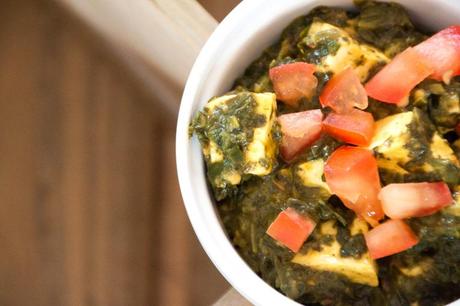 Palak Tofu: A Healthy Palak Paneer