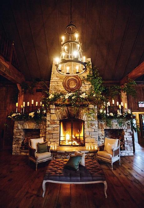 17Formal-Glamorous-Barn-Wedding-Old-Edwards-Inn-NC-Paul-Johnson-Photography-fireplace