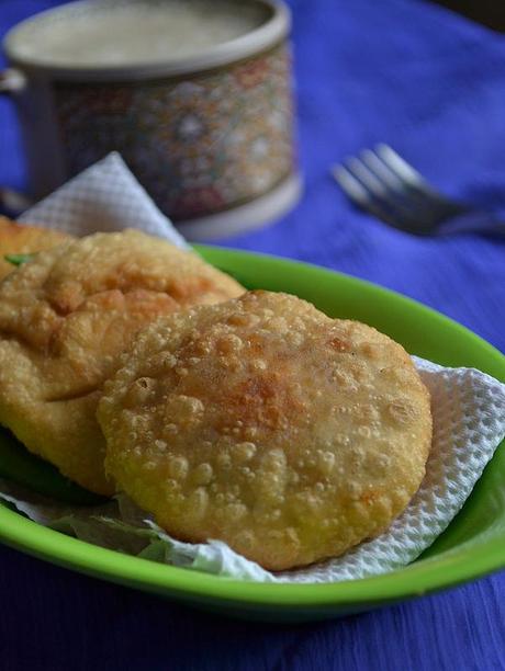 pyaz ki kachori - onion kachori - snack recipes