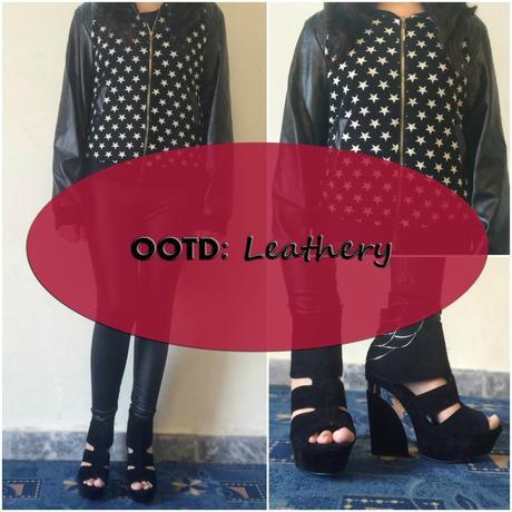 OOTD: Leathery