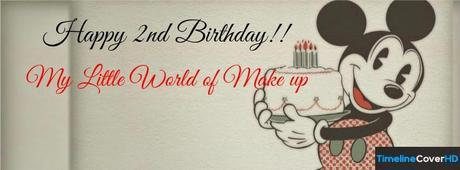 My Little World of Make up turned a big TWO!!