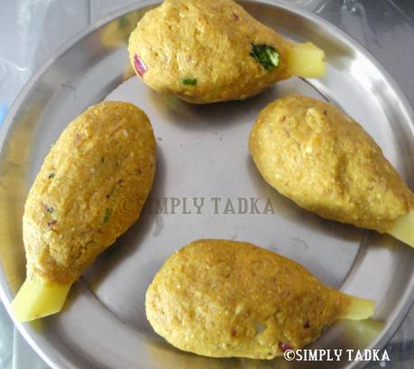 Vegetarian Chicken Moghalai- Mother's Recipe