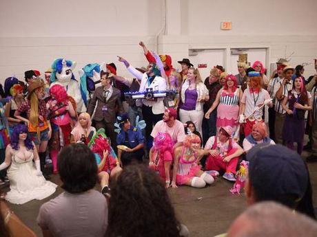 A brony convention, whatever the Hell that is.