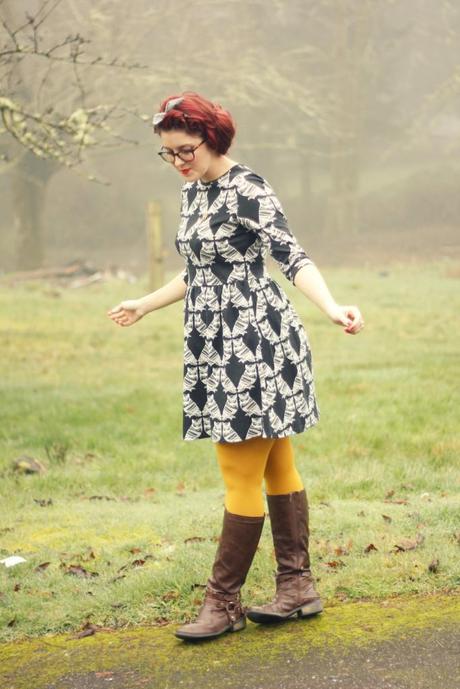 Owl dress and Doctor Who Pin | www.eccentricowl.com