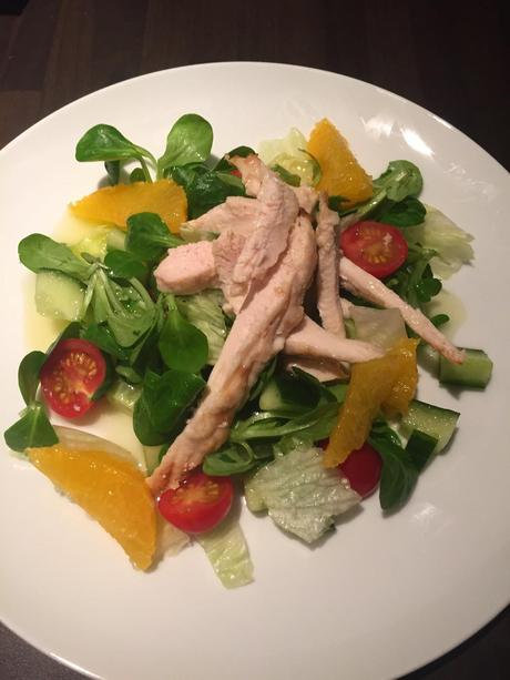 Smoked Chicken & Orange Salad