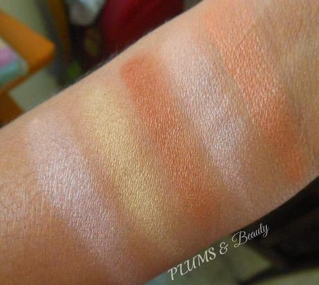 Revlon Cheek Highlighting Palette Peach Glow : Review, Swatch, Price