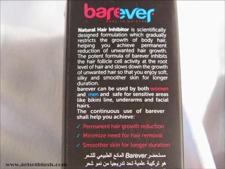 Barever Natural Hair Inhibitor Review