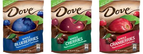 Snack Healthy Valentine's Day and Beyond w/ DOVE Fruit Dipped In Dark Chocolate