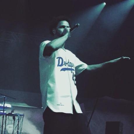 J. Cole Performing at ESPN The Party