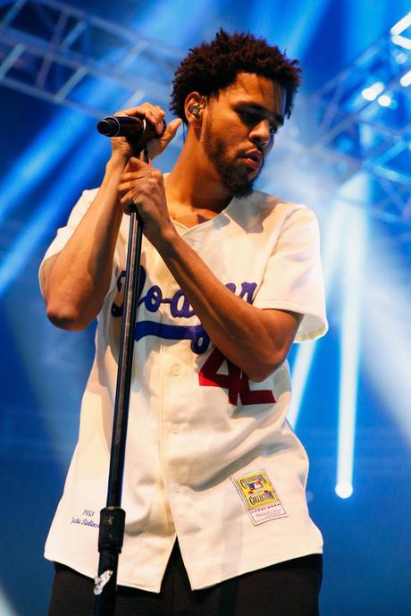 J. Cole Performing at ESPN The Party