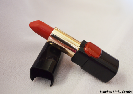 L’Oreal Paris Color Riche Collection Star Range Pure Brick Review, Swatches and LOTD