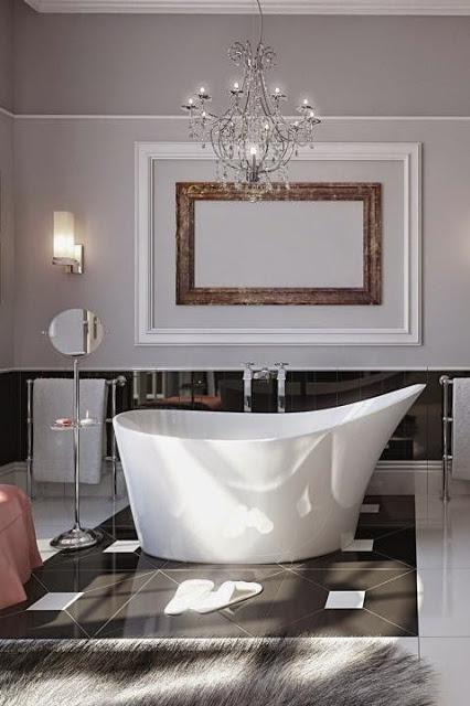 30 Stunning Bathrooms (All New) For Superbowl Sunday!