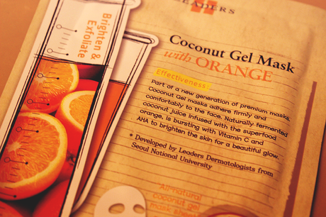 Leaders Coconut Gel Mask with Orange | After