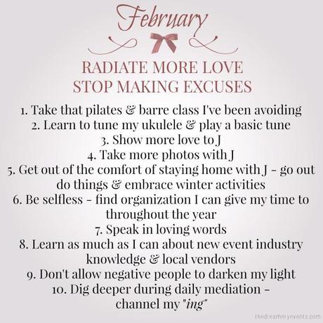 February Goals 