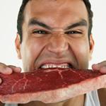 Man-eating-meat