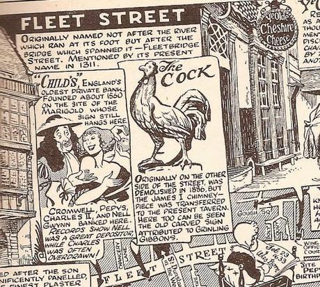 A Cartoon & Comic Book Tour of London No.12: London Explorer, The Charing Cross Road & @Foyles